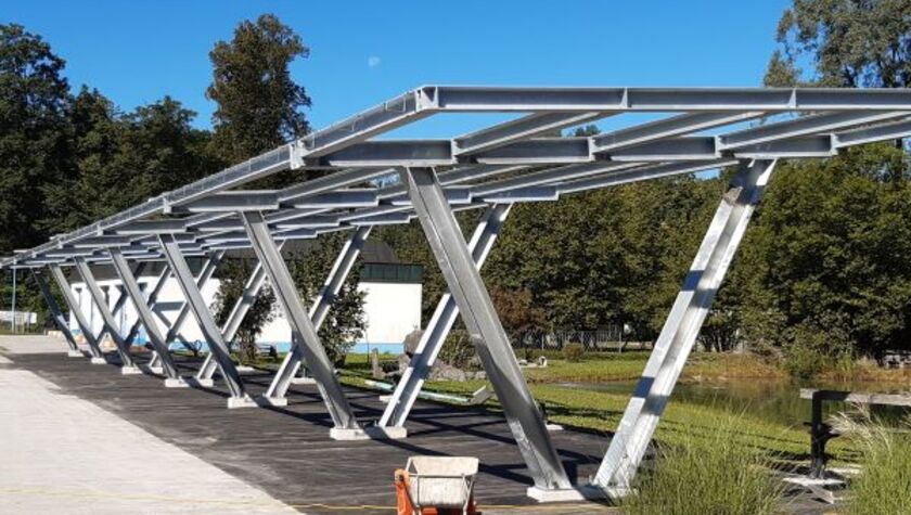 Solarcarport Reinhalteverband Tennengau Nord 